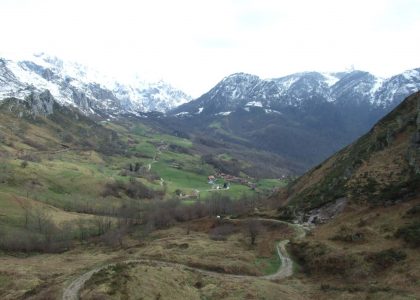 Amieva desde el Mirador de la Collada