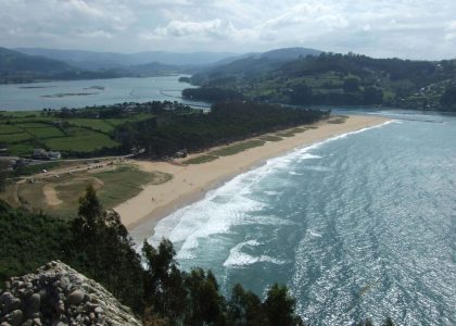 Playa de Rodiles y la Ría – copia